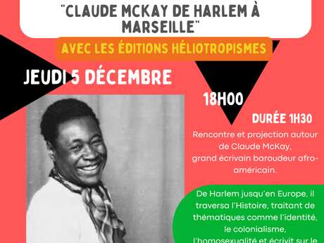 Echange et Projection documentaire autour de l'écrivain Claude mcKay