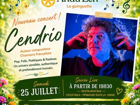Cendrio en concert
