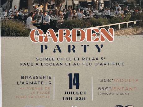 Garden Party Brasserie L'Armateur