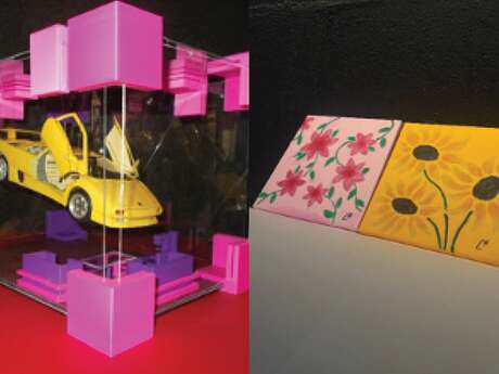 Exposition des oeuvres de Amjad Hassani et Léa Mickelsen
