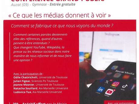Conférence "Ce que les médias donnent à voir"