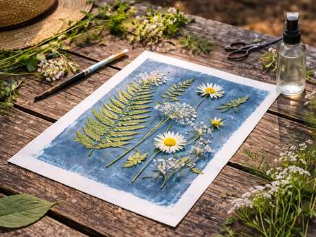 Balade nature et atelier cyanotype