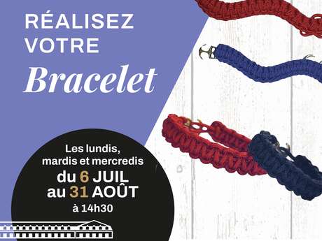 Atelier matelotage bracelet