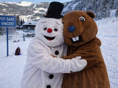 Zooky'Neige avec Floky