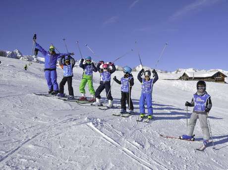 Cours de ski collectif enfants