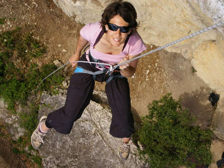 En famille avec Sensabloc : Séance escalade en salle et sortie falaise