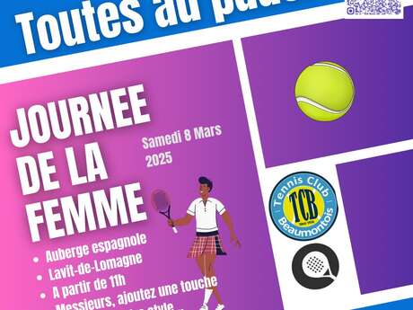 Animation Tennis. Toutes au padel