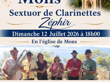 Concert de clarinettes- Sextuor Zéfir