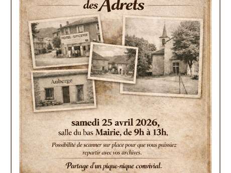 Collecte d'Archives sur les commerces disparus des Adrets