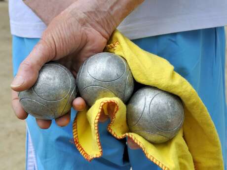 Pétanque-Wettbewerb von Le Sarranier