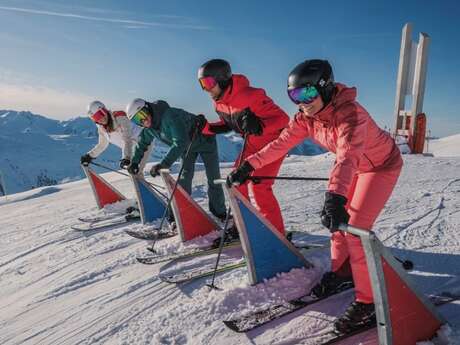 Slalom ludique et chronométré