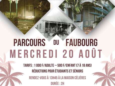 La visite guidée du Parcours du Faubourg