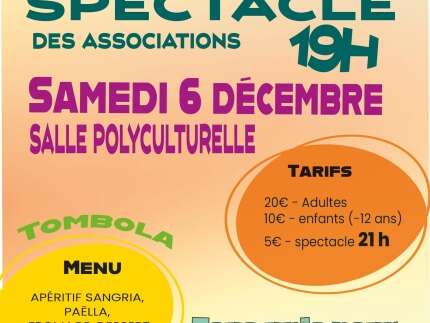 Repas Spectacle -  Ensemble pour le Téléthon