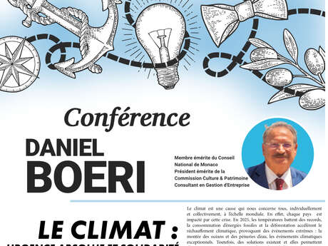 Conférence Rotary Club "Le climat : urgence absolue et solidarité"