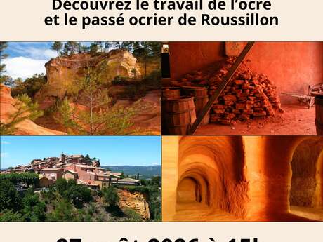Conférence "Ocres et couleurs de Roussillon" par Dominique Bel