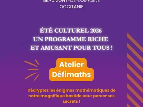 Atelier au Musée Fermat - "Défimaths "