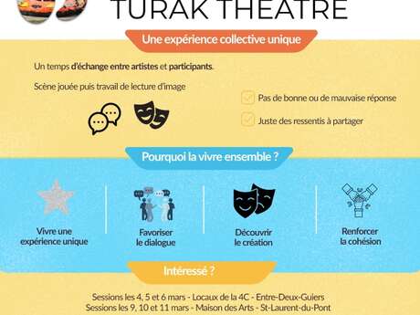 Turak Théâtre : action de médiation artistique
