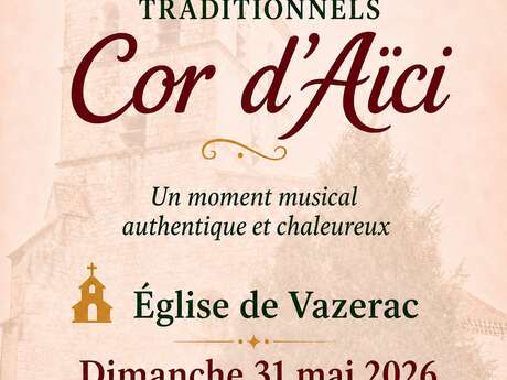 Concert de chants polyphoniques traditionnels
