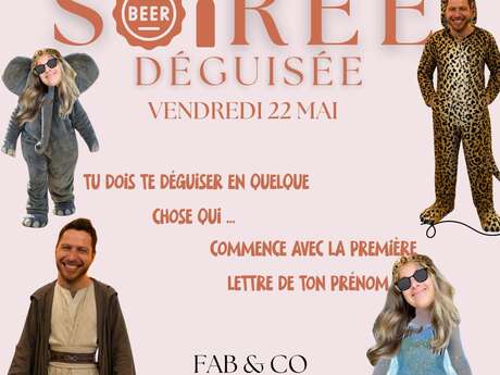 Fancy dress party - Les Caves des Collines