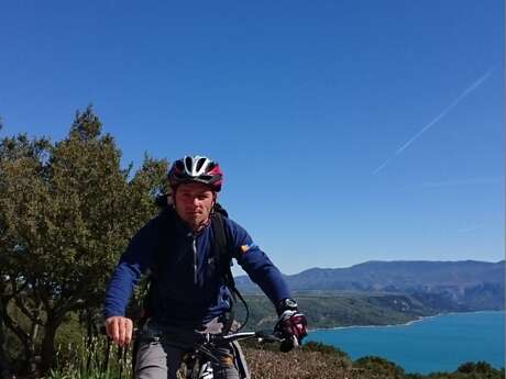 Balade en VTT dans les Gorges de Baudinard sur Verdon