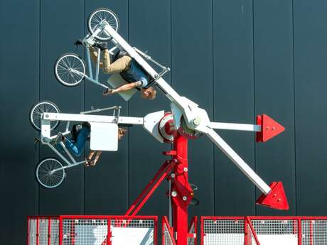 Dubbele lus op de fiets