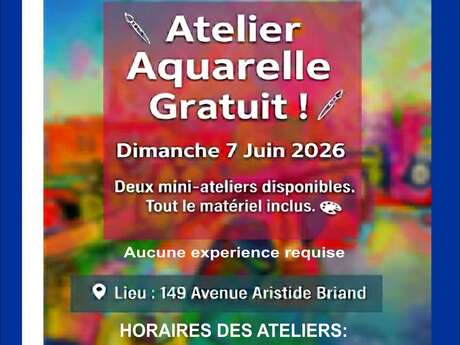 Ateliers d’Aquarelle à Montauban – Art aux Jardins