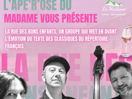 Apé'r'osé - groupe La Rue Des Bons Enfants