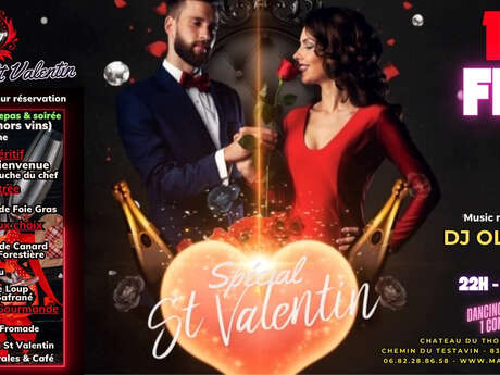 Soirée spéciale Saint Valentin au Thouar