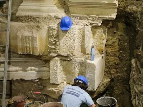 Exposition - Derrière la palissade…le chantier de la Basilique de Saint-Denis