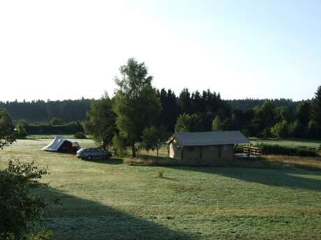 Les Deux Frères : Mini-camping et tente safari