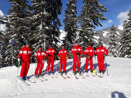 Französische Skischule - ESF - La Giettaz en Aravis