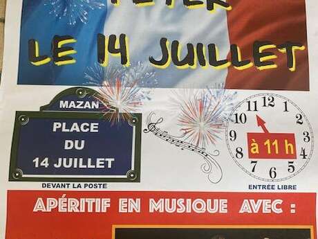 Fête du 14 juillet à Mazan