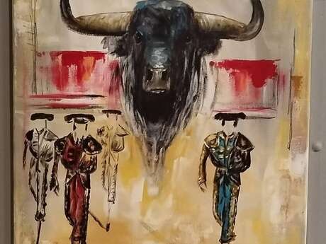 Exposition de Yann Perez - Peintures taurines