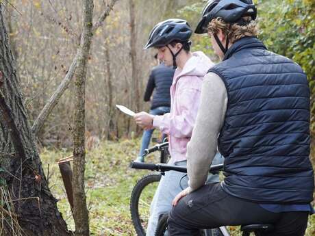 Course d'orientation à VTT