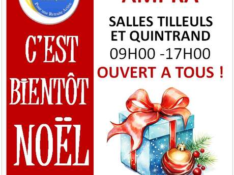 Expo vente de Noël de l'AMPRA