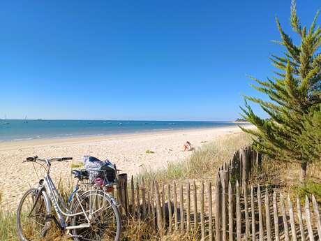Plage sud de Rivedoux-plage