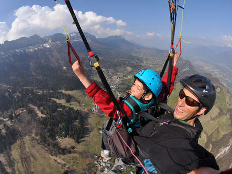 Stages et baptêmes parapente