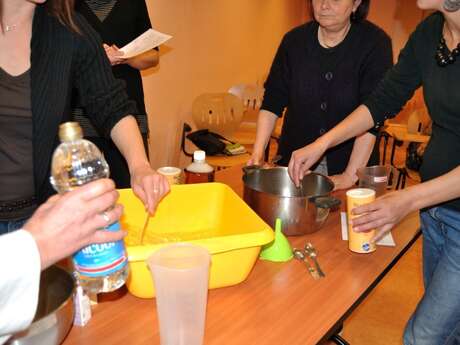 Atelier de création de produits cosmétiques et de produits ménagers naturels