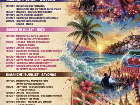 Fête votive de Cruviers-Lascours