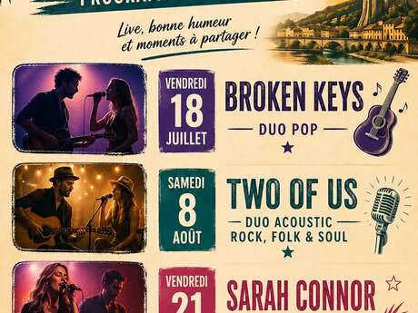 Concert au restaurant La Voûte
