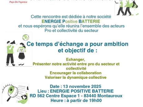 Rencontre Réseau actif  du Pays de Fayence