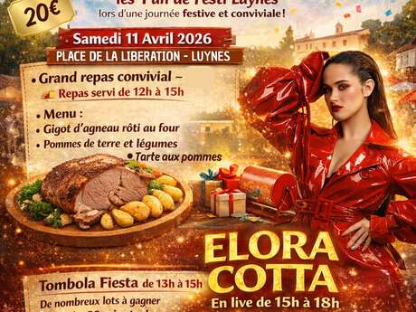 Repas festif et concert - Anniversaire Festi'Luynes