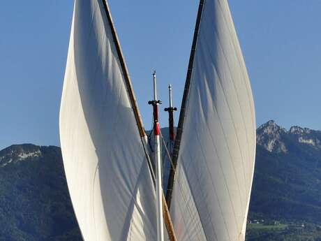 Espérance III, "La barque à voiles latines du lac d'Annecy" - Journées européennes du patrimoine et du matrimoine