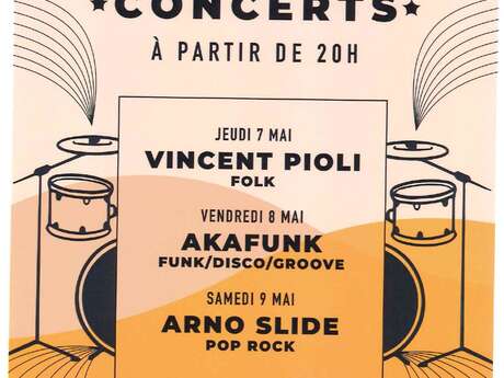 Concerts au Gecko Bar