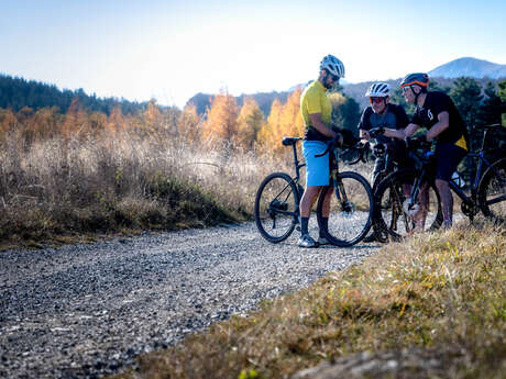 Gravel jusqu'à Gleize : entre gapençais et Champsaur