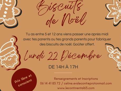 Atelier Biscuit de Noël
