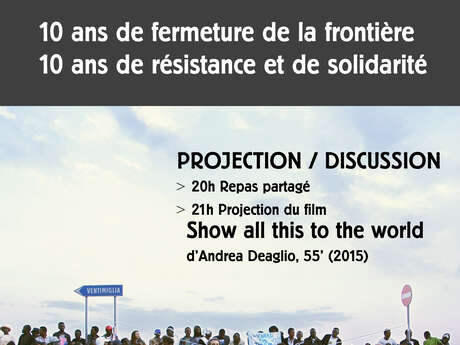 Screening-Debate "Show all this to the world" by Andrea Deaglio