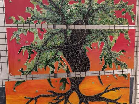 Exposition de mosaïque