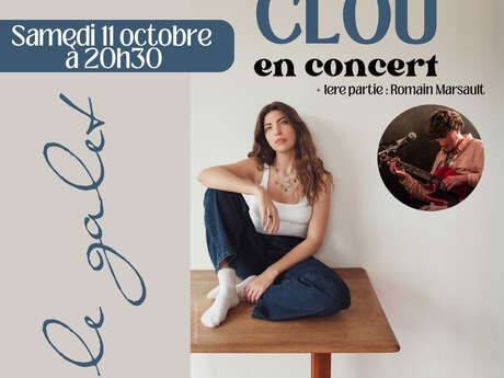 Concert Clou et Romain Marsault