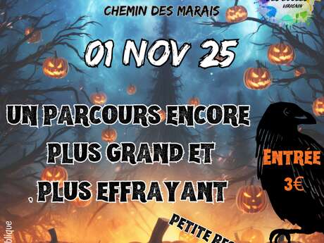 Parcours Halloween à Virignin